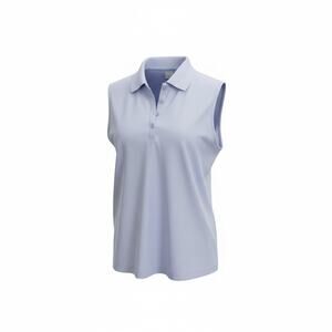 Greg Norman Blue Sleeveless Golf Polo Lightweight Stretch Performance Top XXL